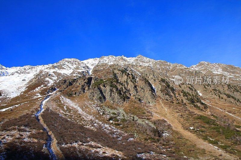 Ischgl / Samnaun滑雪场，奥地利冬季